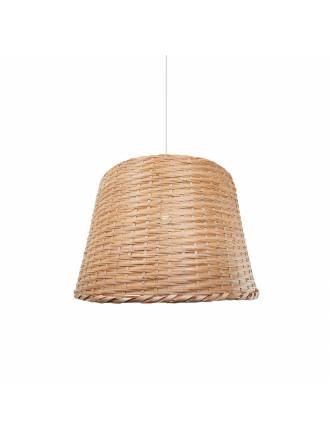 INESLAM Orleans 1L E27 bamboo pendant lamp