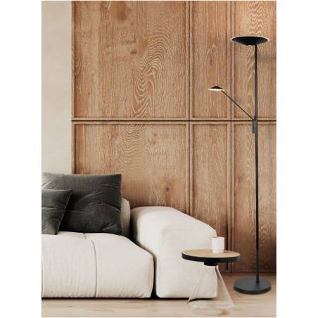 TRIO Brantford  30w+7w CCT LED floor lamp dimmable