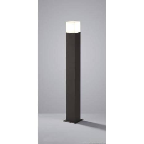 Lampara de pie Hudson LED 80cm gris pizarra