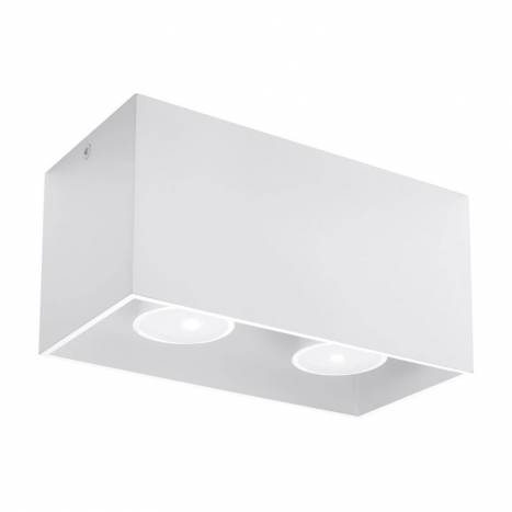 Plafón de techo Quad 2L GU10 - Sollux