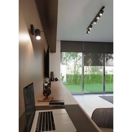 Regleta de focos Ring 4L GU10 80cm - Sollux