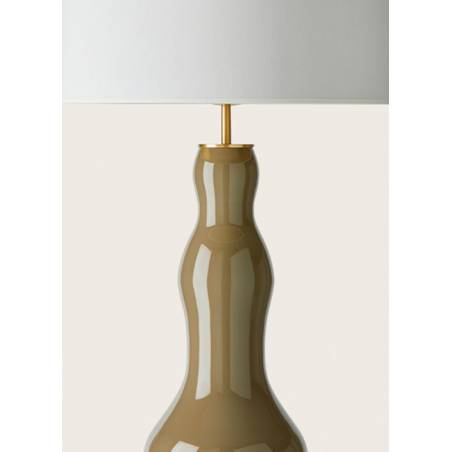 AROMAS Melly E27 table lamp glass