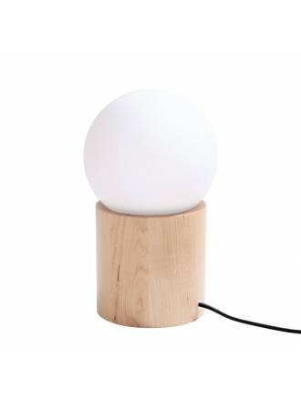 Lámpara de mesa Boomo G9 madera - Sollux