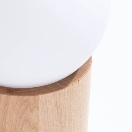 Lámpara de mesa Boomo G9 madera - Sollux