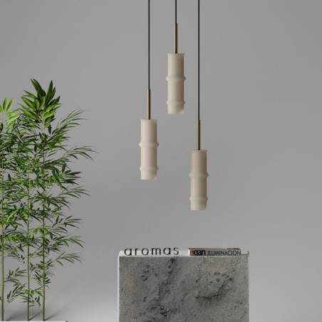 Lámpara colgante Canna LED 9w regulable - Aromas
