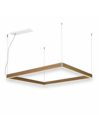 OLE Manolo 100x100 pendant lamp LED wood