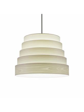 ICONO Tower Ø50cm wood pendant lamp