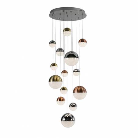 Lámpara colgante Sphere 14L LED App dimmable - Schuller