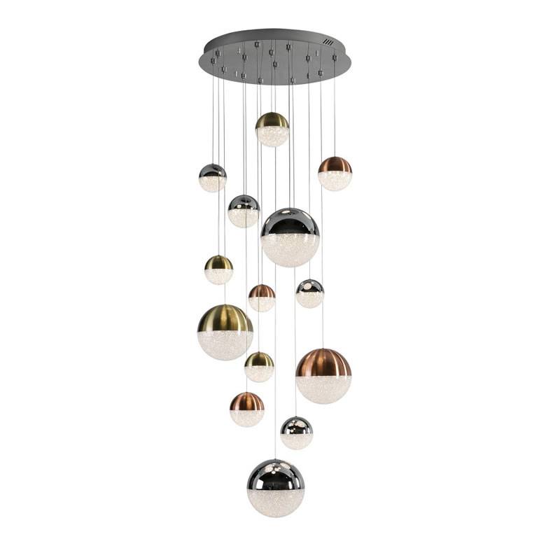 Lámpara colgante Sphere 14L LED App dimmable - Schuller Lámpara colgante Sphere 14L LED App dimmable - Schuller