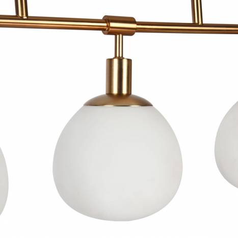 Lámpara colgante Erich 5L E14 120cm latón - Maytoni