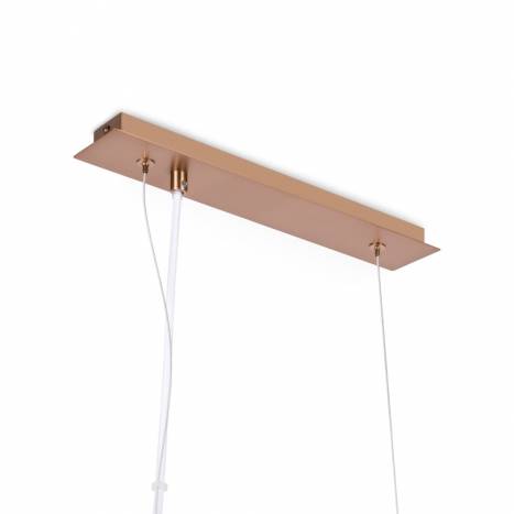 Lámpara colgante Erich 5L E14 120cm latón - Maytoni
