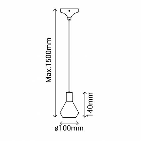 SULION Lua GU10 LED pendant lamp