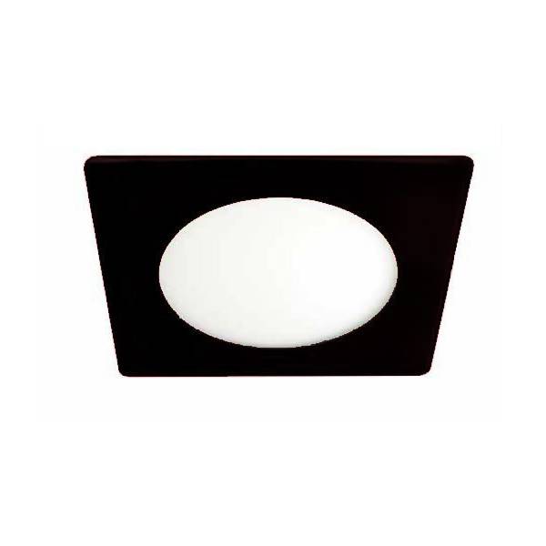 CRISTALRECORD Novo Lux square downlight LED 20w black