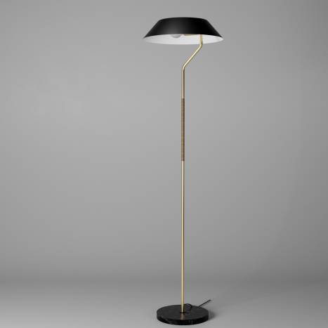 Lámpara de pie Aider E27 LED regulable - Aromas