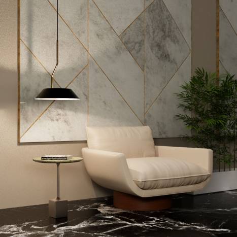 Lámpara colgante Aider E27 LED regulable - Aromas