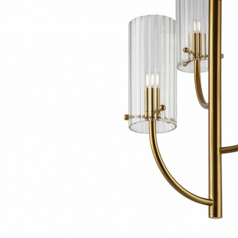 Lámpara colgante Arco 3L G9 latón - Maytoni