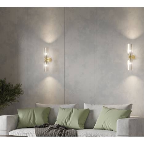 Aplique de pared Antic 2L E14 cristal - Maytoni
