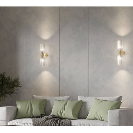 Aplique de pared Antic 2L E14 cristal - Maytoni