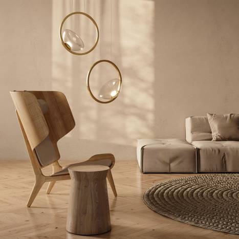 Lámpara colgante Lunare LED cristal - Maytoni