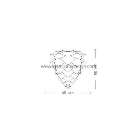 VITA Conia pendant lamp 40cm