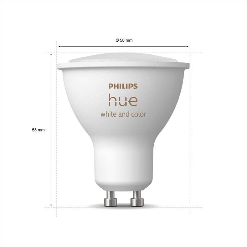 Philips hue gu10 3 pack sales