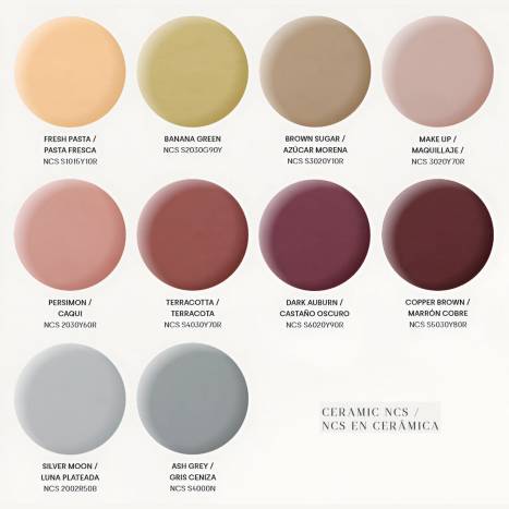 Aplique de pared Aora LED cerámica - Aromas