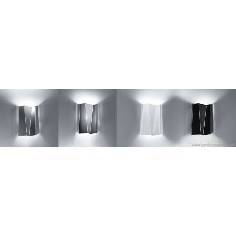 BRILLIANCE Future tall wall lamp 2L metal colors