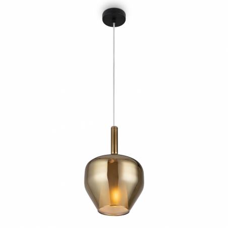 Lámpara colgante Duality E27 Ø20 cristal - Maytoni