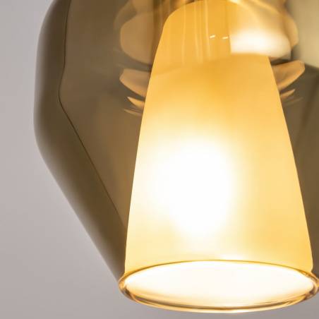 Lámpara colgante Duality E27 Ø20 cristal - Maytoni