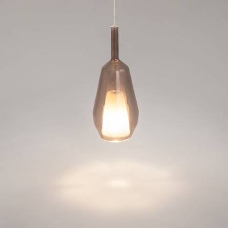 Lámpara colgante Duality E27 Ø16cm cristal - Maytoni