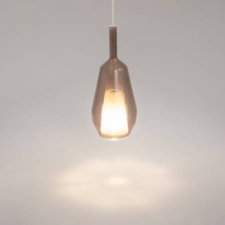Lámpara colgante Duality E27 Ø16cm cristal - Maytoni