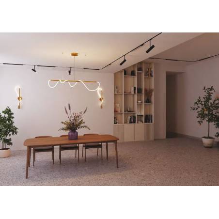Lámpara suspendida Tau LED 140cm - Maytoni