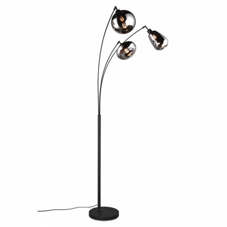 Lámpara de pie Lumina 3L E14 cristal - Trio