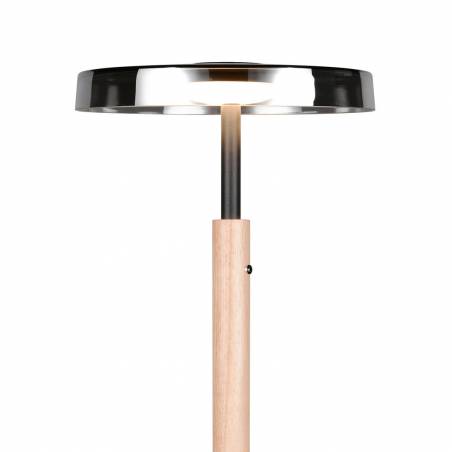 Lámpara de pie Celeste LED cristal dimmable - Trio