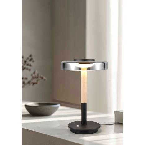 Lámpara de mesita Celeste LED cristal dimmable - Trio