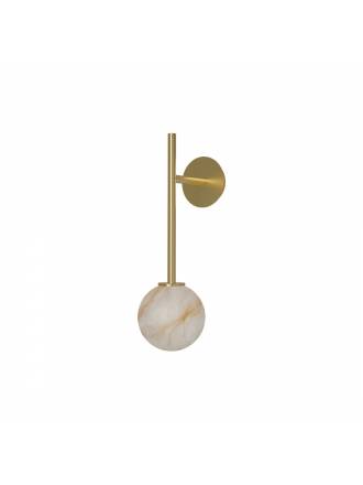 Aplique de pared Royal G9 alabastro - Robin