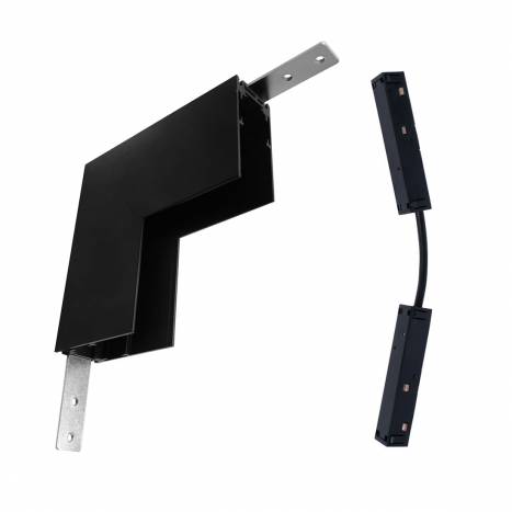 Unión L carril superficie pared/techo 48V negro - Mantra Unión L carril superficie pared/techo 48V negro - Mantra