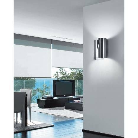 Aplique de pared Future 2 luces tall metal colores