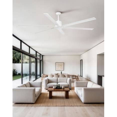 Ventilador de techo Andros DC Ø213cm blanco - Faro