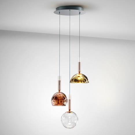 Lámpara colgante Charlize LED 3L - Schuller