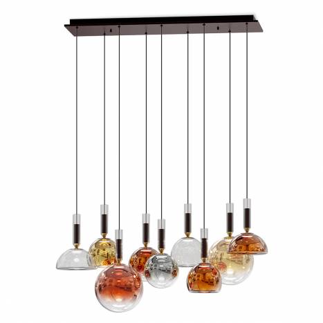 Lámpara colgante Charlize LED 9L regulable - Schuller Lámpara colgante Charlize LED 9L regulable - Schuller