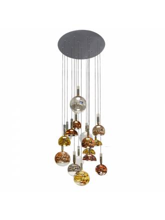 Lámpara colgante Charlize LED 16L regulable + mando - Schuller