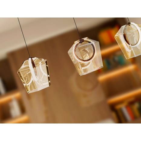 Lámpara colgante Ingrid LED 4l regulable - Schuller