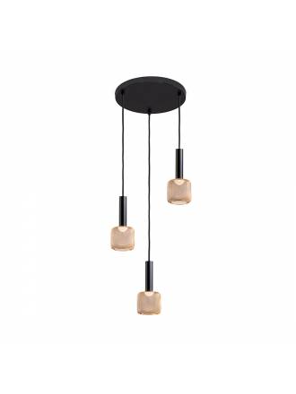 Lámpara colgante Sincro LED 3L regulable - Schuller