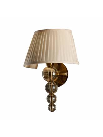 Aplique de pared Mercury E27 latón - Schuller