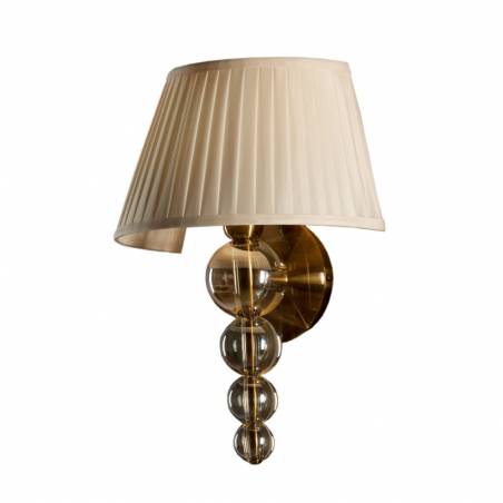 Aplique de pared Mercury E27 latón - Schuller