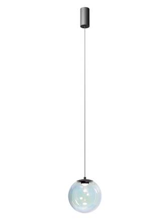 Lámpara colgante Irides LED Ø20cm cristal - Redo