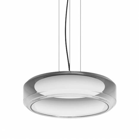 Lámpara colgante Topico LED Ø45cm cristal - Ideal Lux
