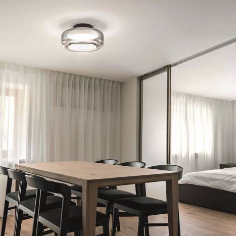 Plafón de techo Topico LED cristal - Ideal Lux