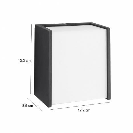 Aplique de pared Macaw LED 3w IP44 - Philips